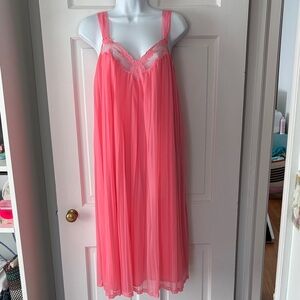 Rogers Sheer Pink Nightgown S